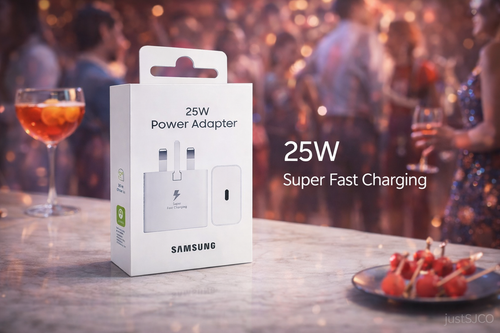 شارژر اصلی 25 وات سامسونگ Super Fast Charge | Type-C سه پین T2510 – پک جدید