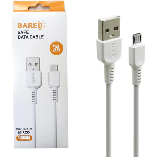 پک ۱۵ عددی کابل شارژ USB به Type-C بارد مدل C108 طول ۱ متر